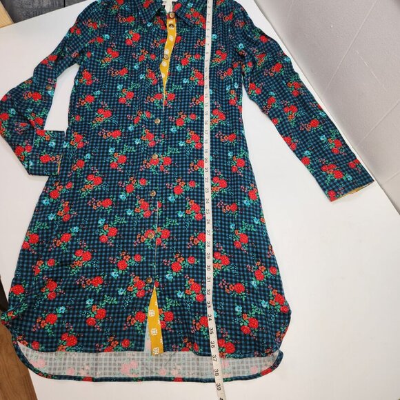 Matilda Jane Choose Your Path Fa La La Dress Floral Button Up Size Small NEW - Picture 16 of 16